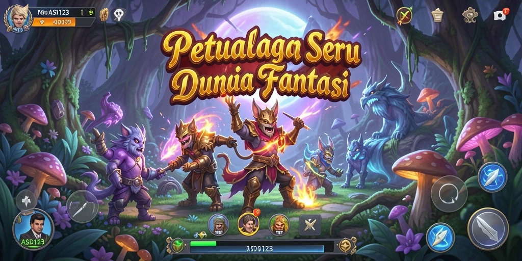 Tampilan gameplay <strong>ASD123</strong> yang menakjubkan dan penuh tantangan.