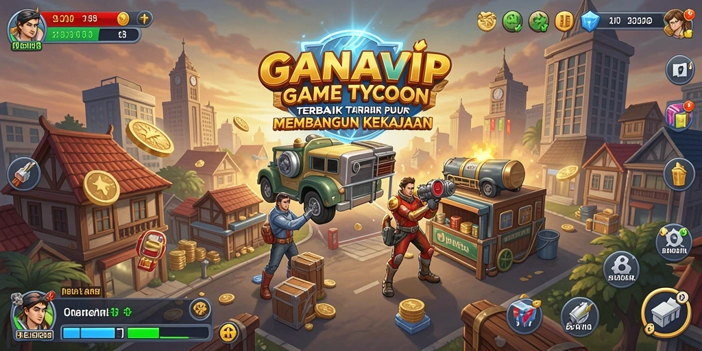 Tampilan gameplay <strong>DANAVIP</strong> yang menenangkan dan mengasyikkan.