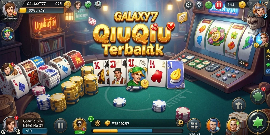 Tampilan gameplay seru GALAXY77 yang penuh aksi QiuQiu.