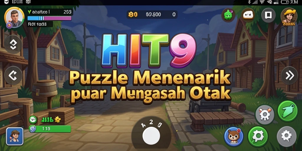 Tampilan gameplay HIT9 yang menantang dan penuh teka-teki.