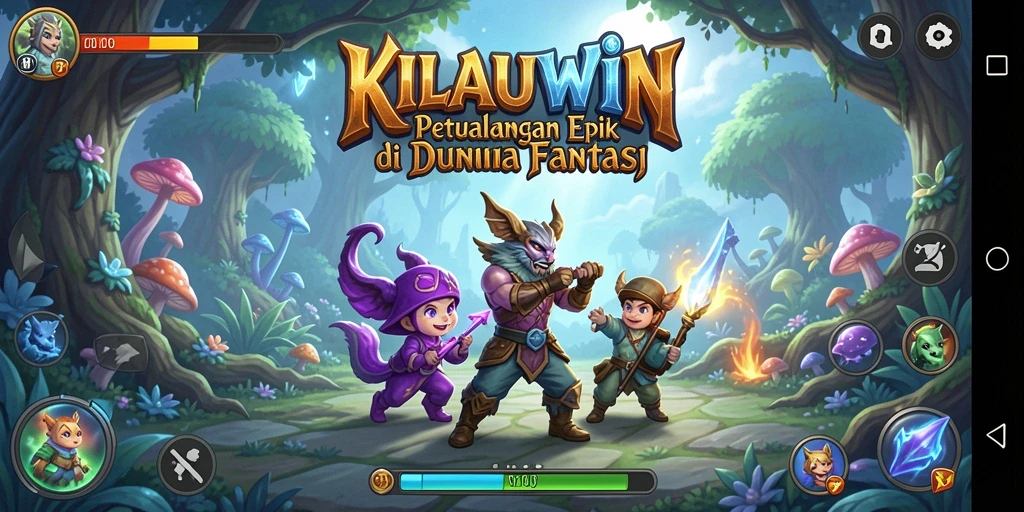 Tampilan gameplay KILAUWIN yang memukau dan mendebarkan.