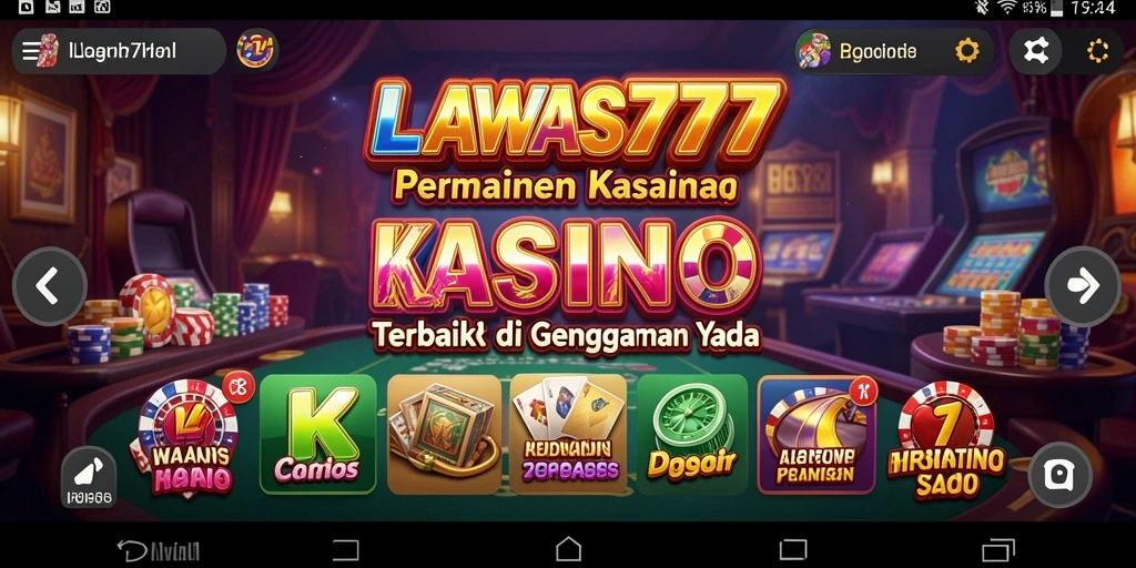 Tampilan menarik dari gameplay Kasino LAWAS777 yang menghibur.