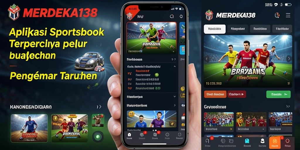 Tampilan gameplay MERDEKA138 yang menarik dan interaktif di aplikasi Sportsbook.