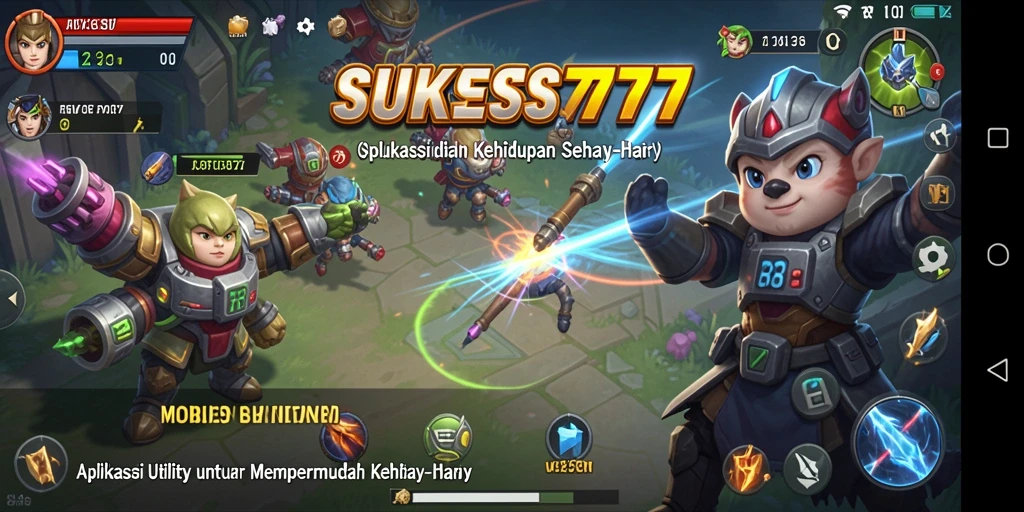 Tampilan antarmuka SUKSES777 yang sederhana dan fungsional.