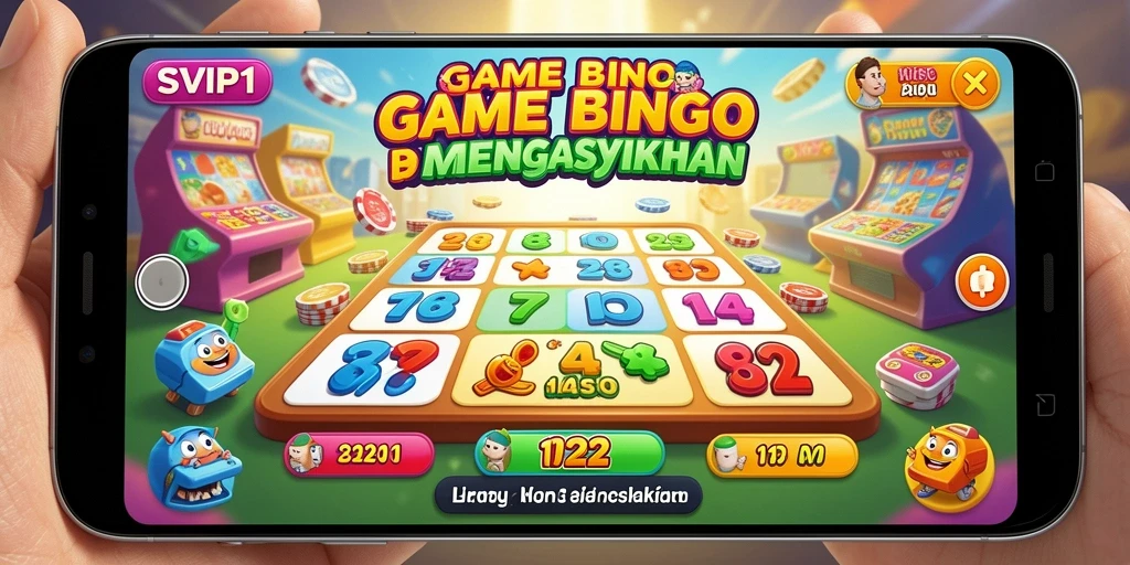 Tangkapan layar permainan Bingo yang menampilkan keseruan bermain.