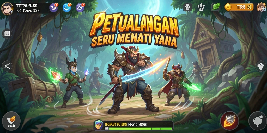Tangkapan layar gameplay seru dari TT789 menunjukkan petualangan yang mendebarkan.