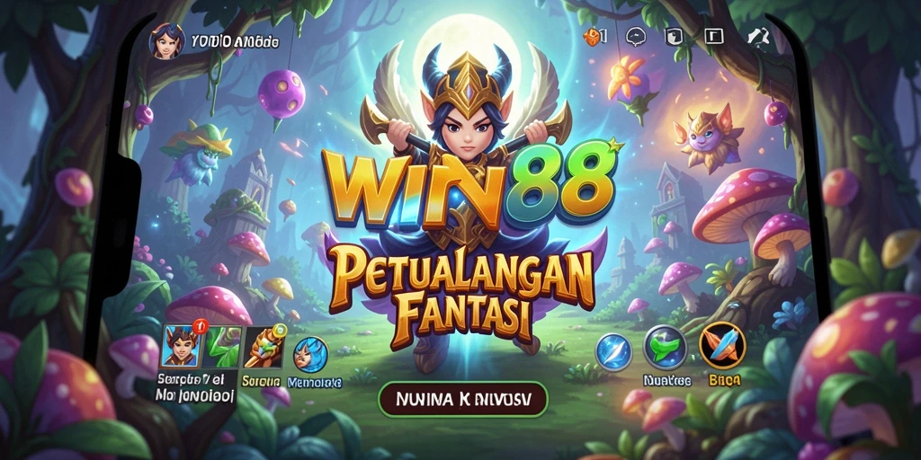 Tampilan gameplay <strong>WIN88</strong> yang memukau dengan petualangan epik.
